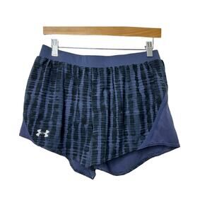 Under Armour Heat Gear Loose Fit  Mileage 2.0 Printed Shorts Women's Medium